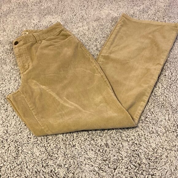 ST JOHN’S BAY Stretch 8T Unisex Wide leg Corduroy Pant - Picture 3 of 12